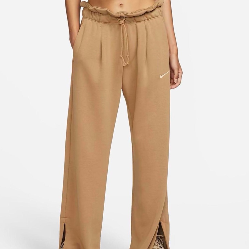 Nike straight leg spilt hem sweats